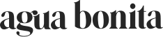 Agua Bonita serif logo in black