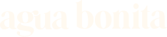 Agua Bonita serif logo in white